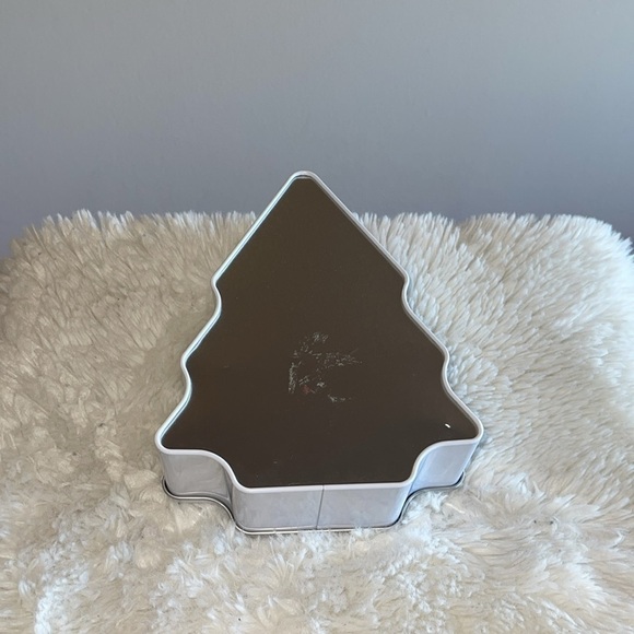 Storage container with a Xmas tree in the front and shape made of metal - Picture 3 of 5